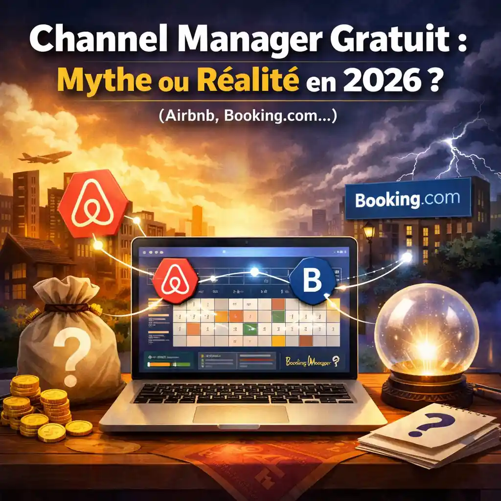 Comparatif channel manager gratuit vs payant pour location Airbnb et Booking.com en 2026