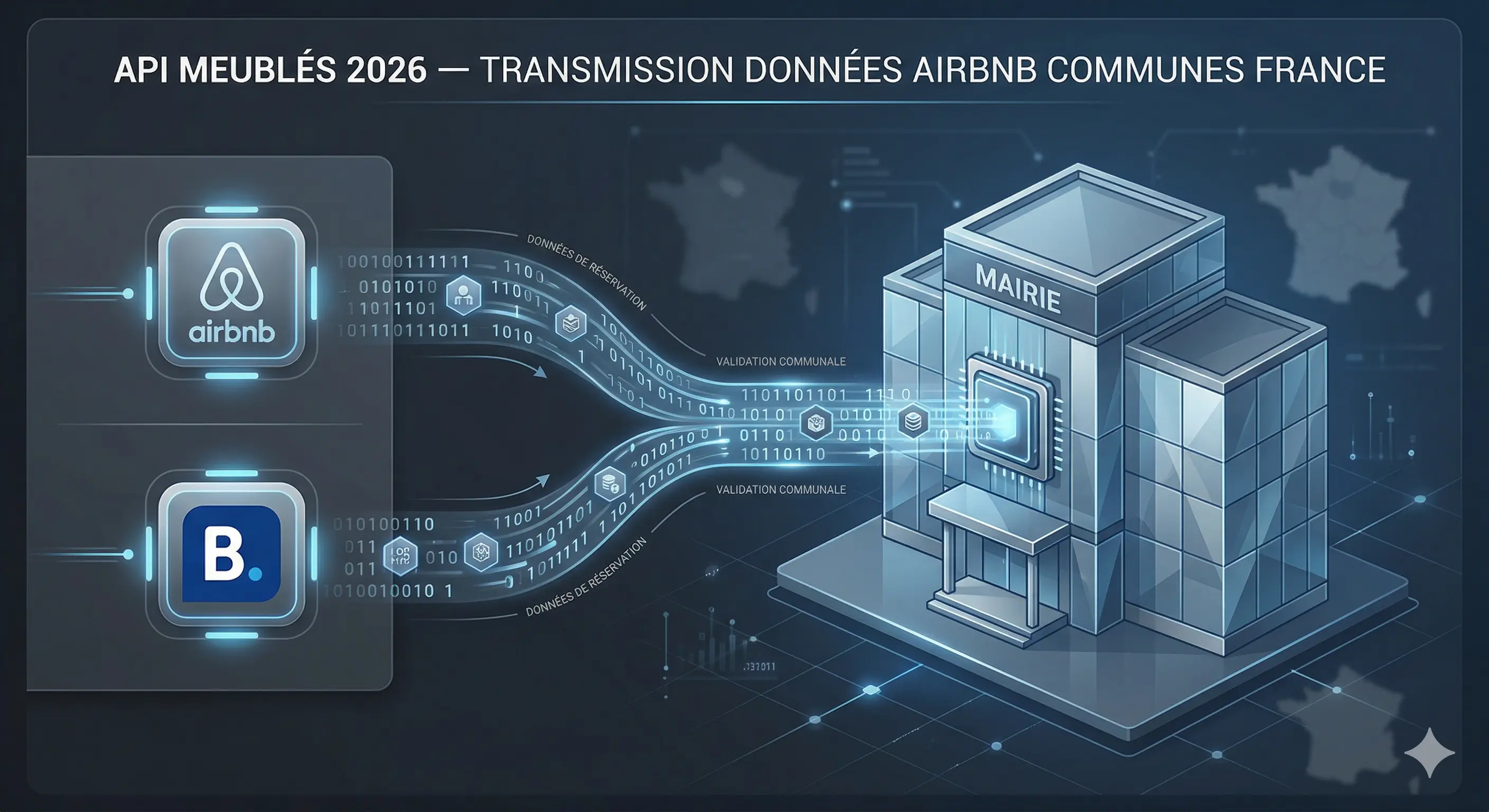 API Meublés 2026 — transmission données Airbnb communes France